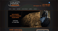 Desktop Screenshot of hmklandscaping.com